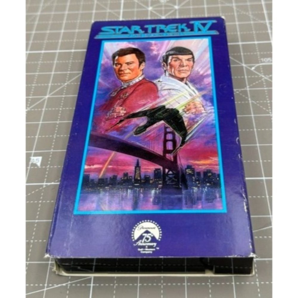 Star Trek IV: The Voyage Home (VHS) Untested
